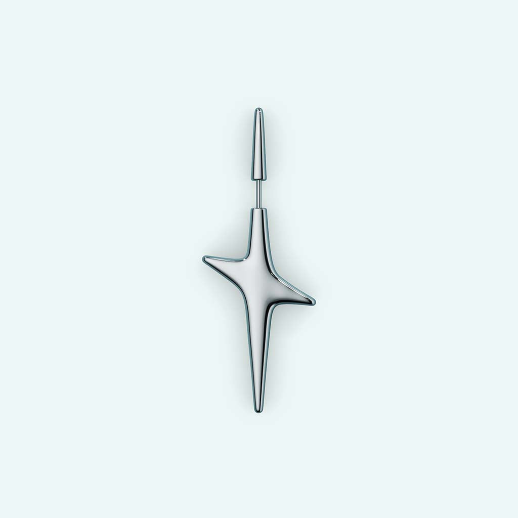Mini Pierced Star Earring – STUDIOCULT