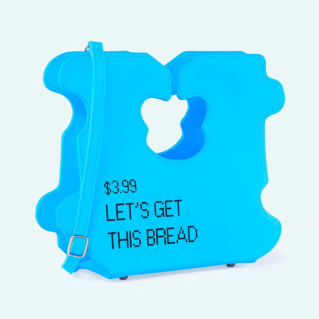 Brioche Blue Bread Tag Bag