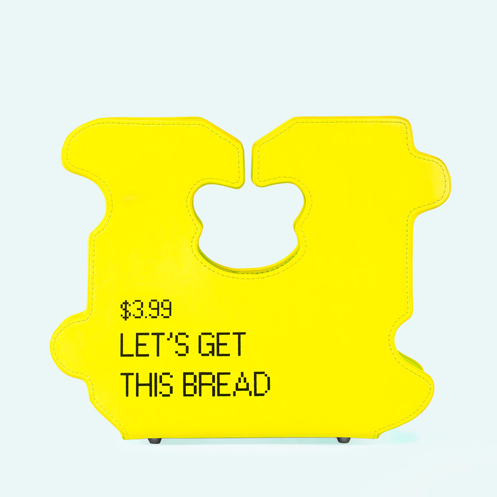 Feast on this Yeast Yellow Bread Tag Bag