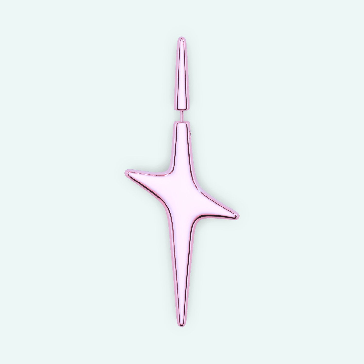 Pierced Star Earring
