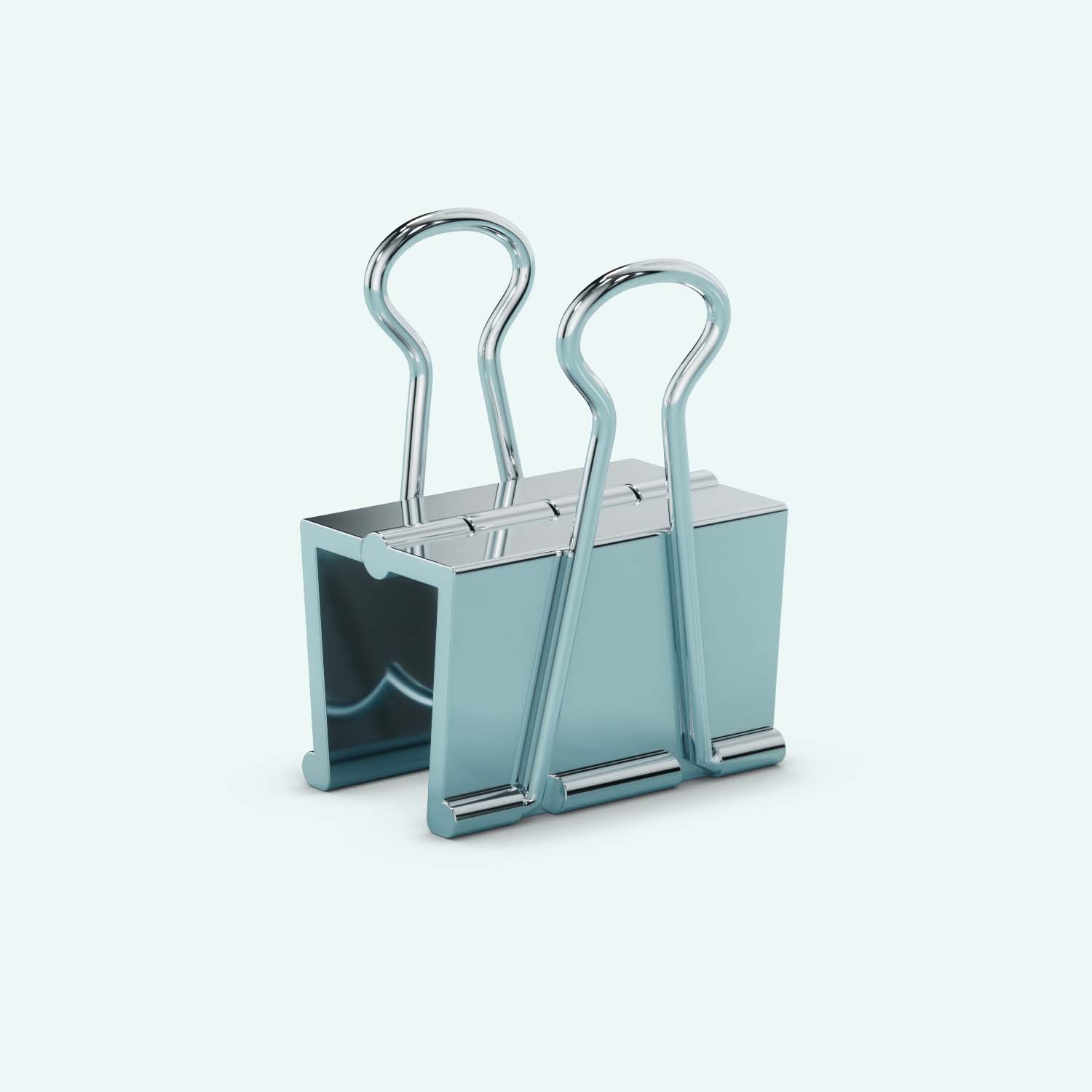 Binder Clip Earring