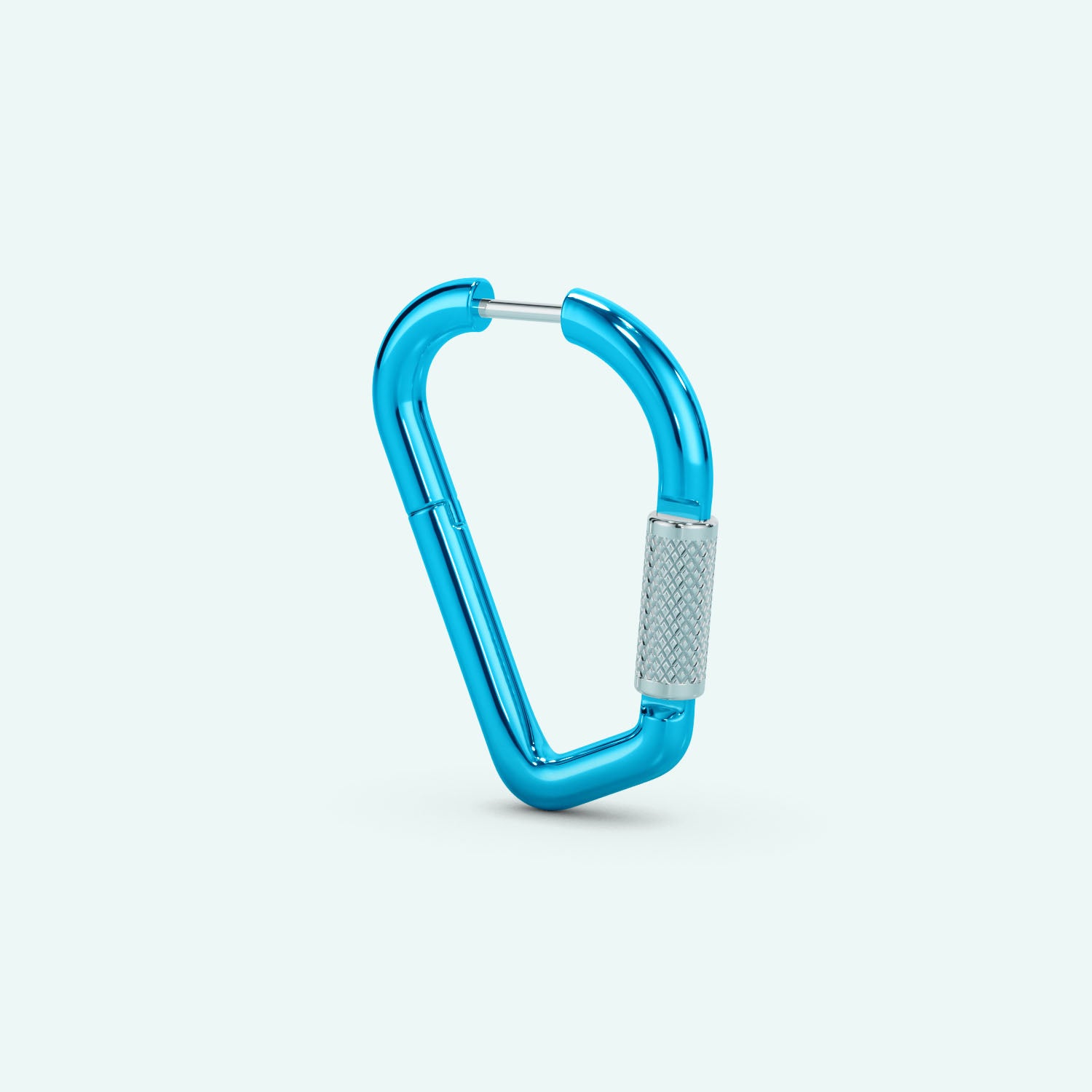 Mini Carabiner Earring