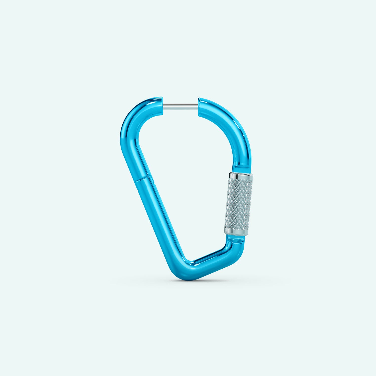 Mini Carabiner Earring
