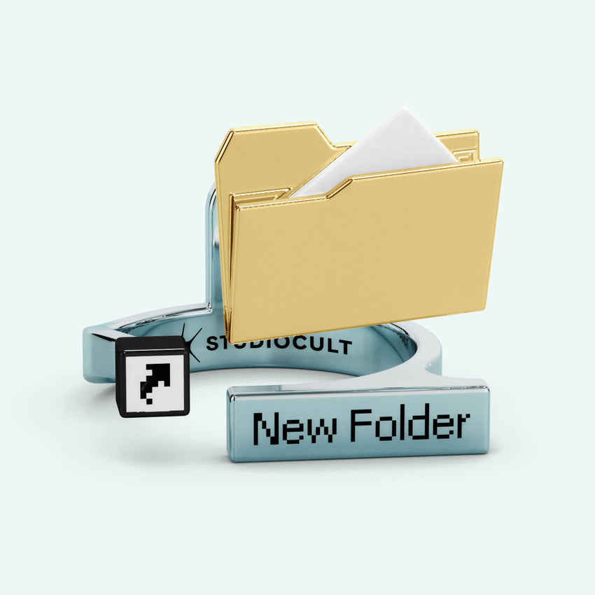 New Folder Ring – STUDIOCULT