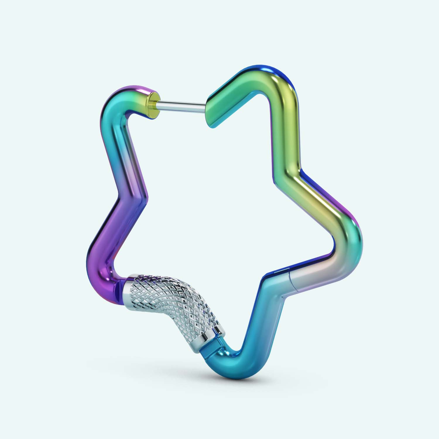 Star Carabiner Earring