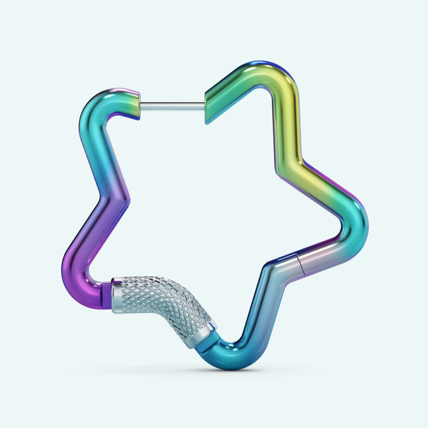 Star Carabiner Earring