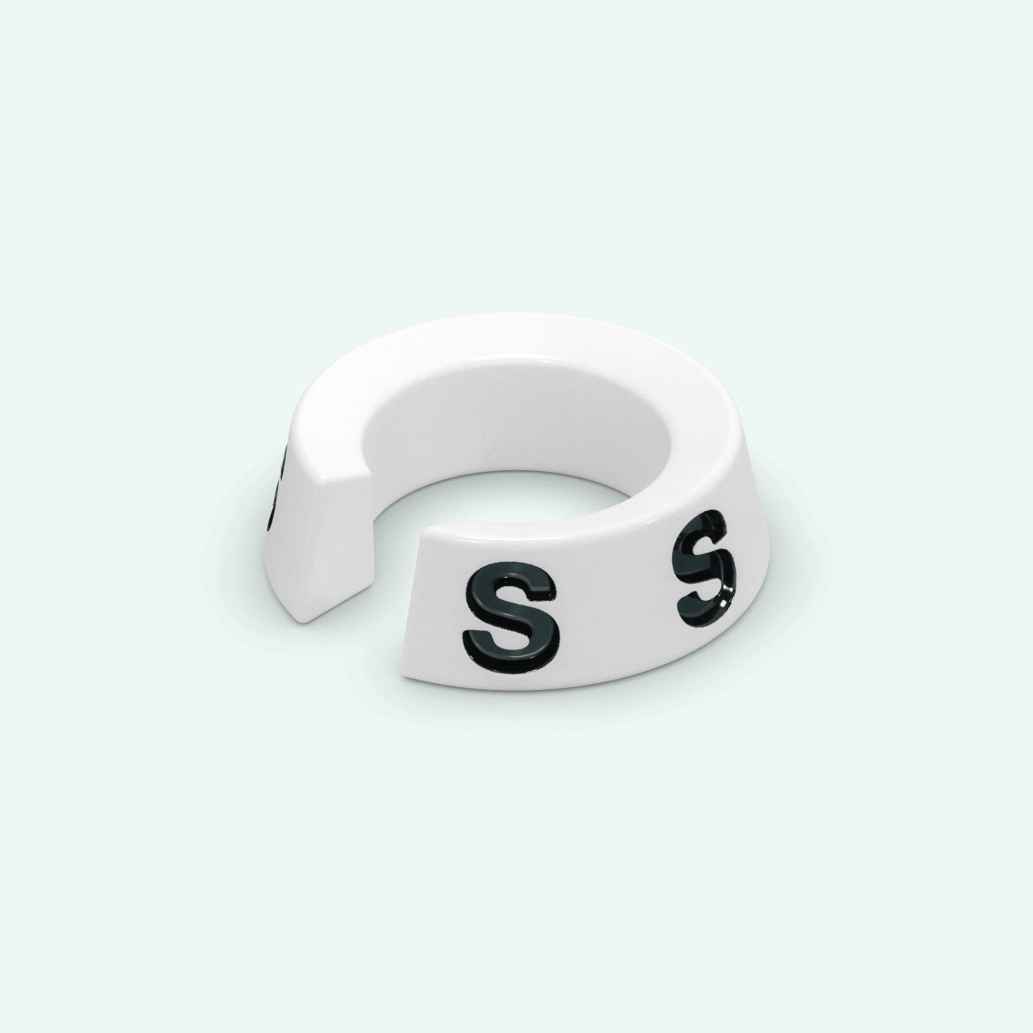 Size Ear Cuff - White / S