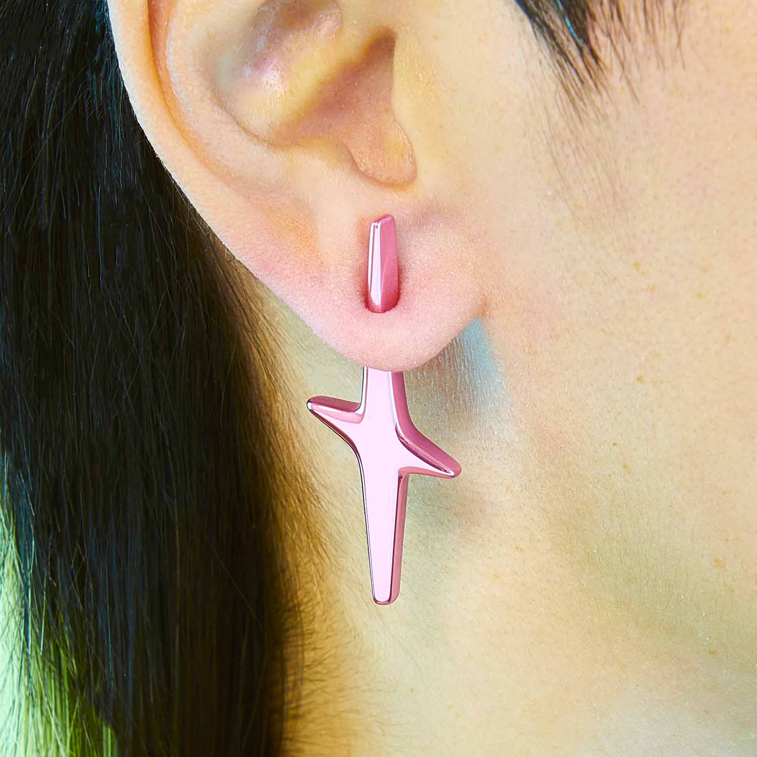 Mini Pierced Star Earring