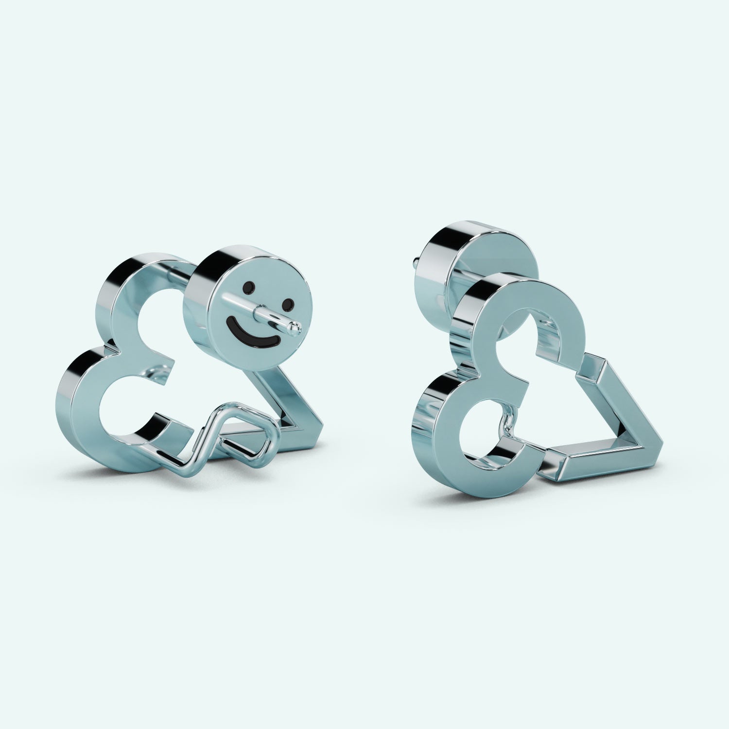 Less Than Three Earrings <3 Freddie Chen x STUDIOCULT ↯