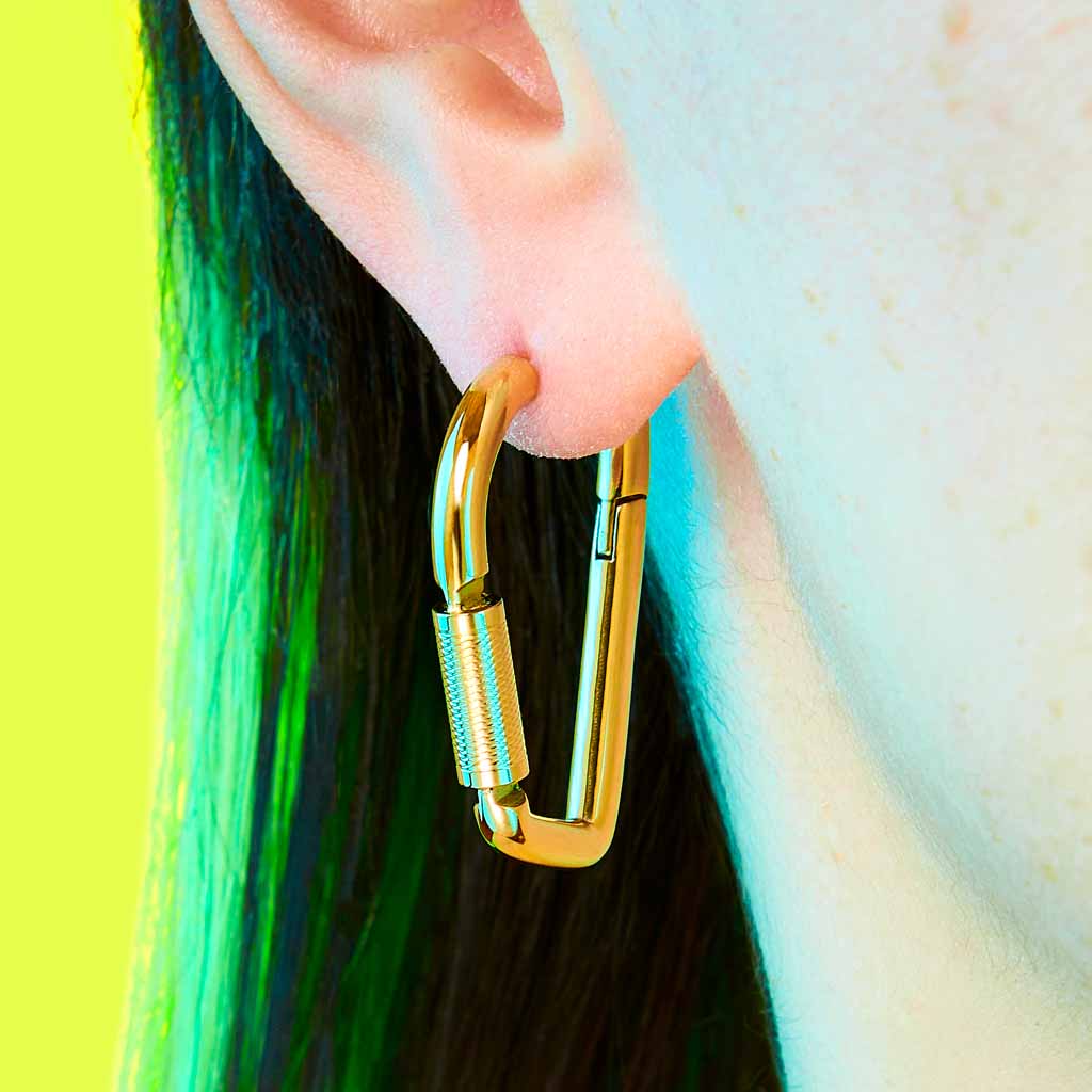 Carabiner Earring