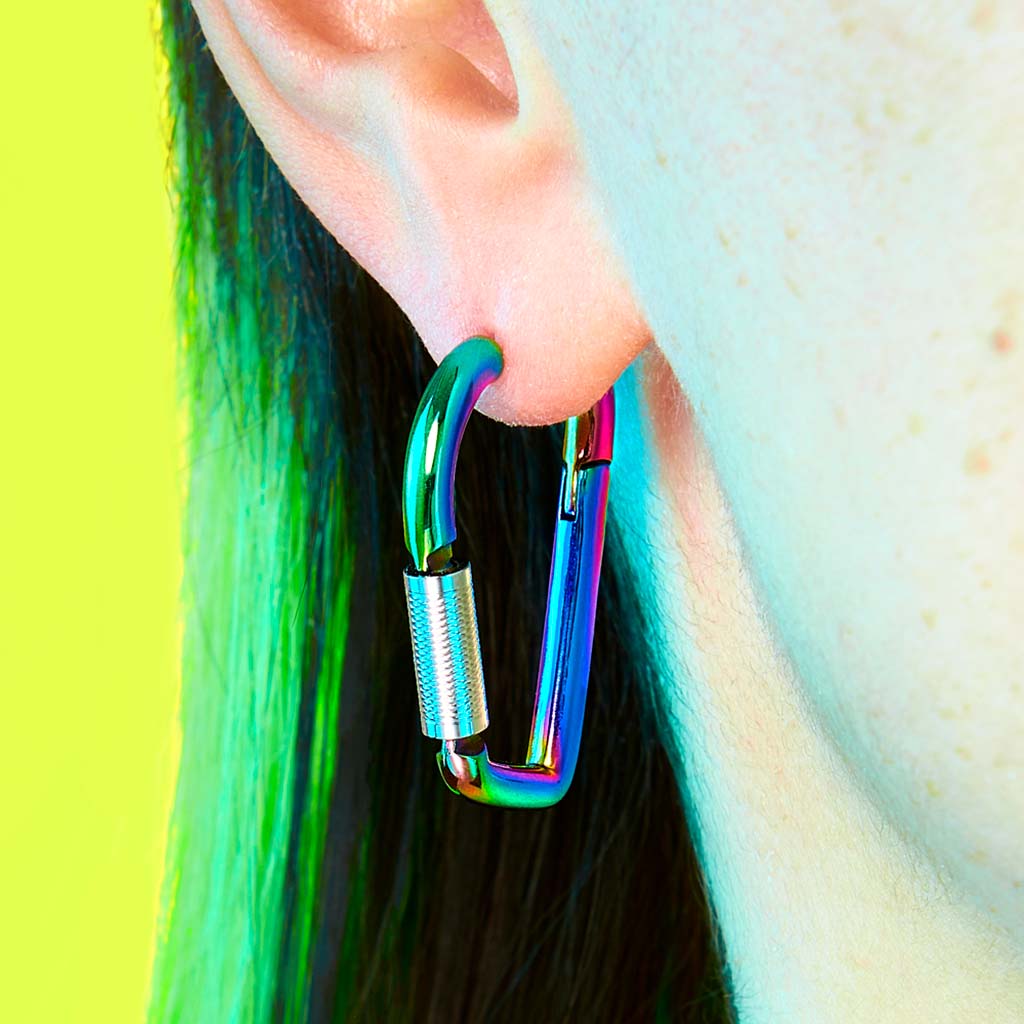Carabiner Earring