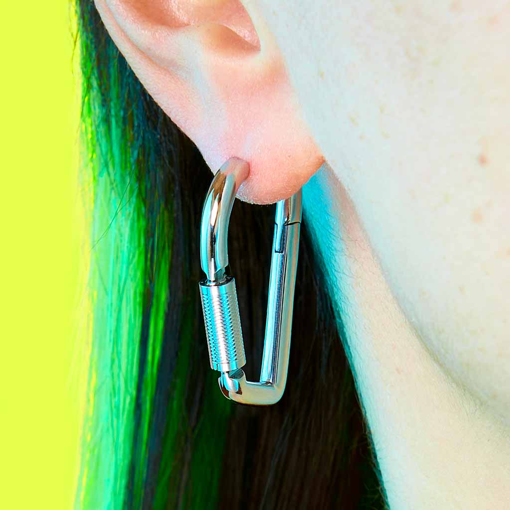 Carabiner Earring