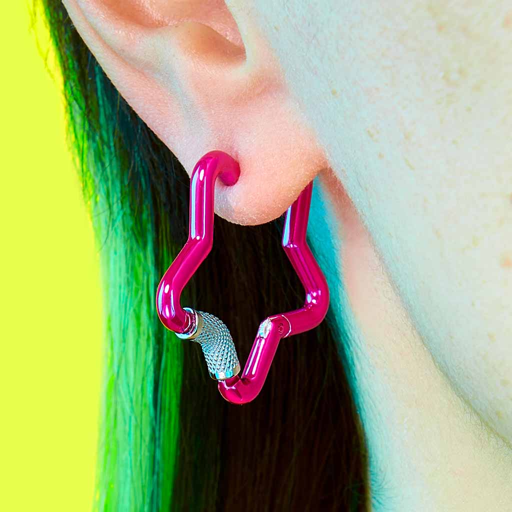 Star Carabiner Earring