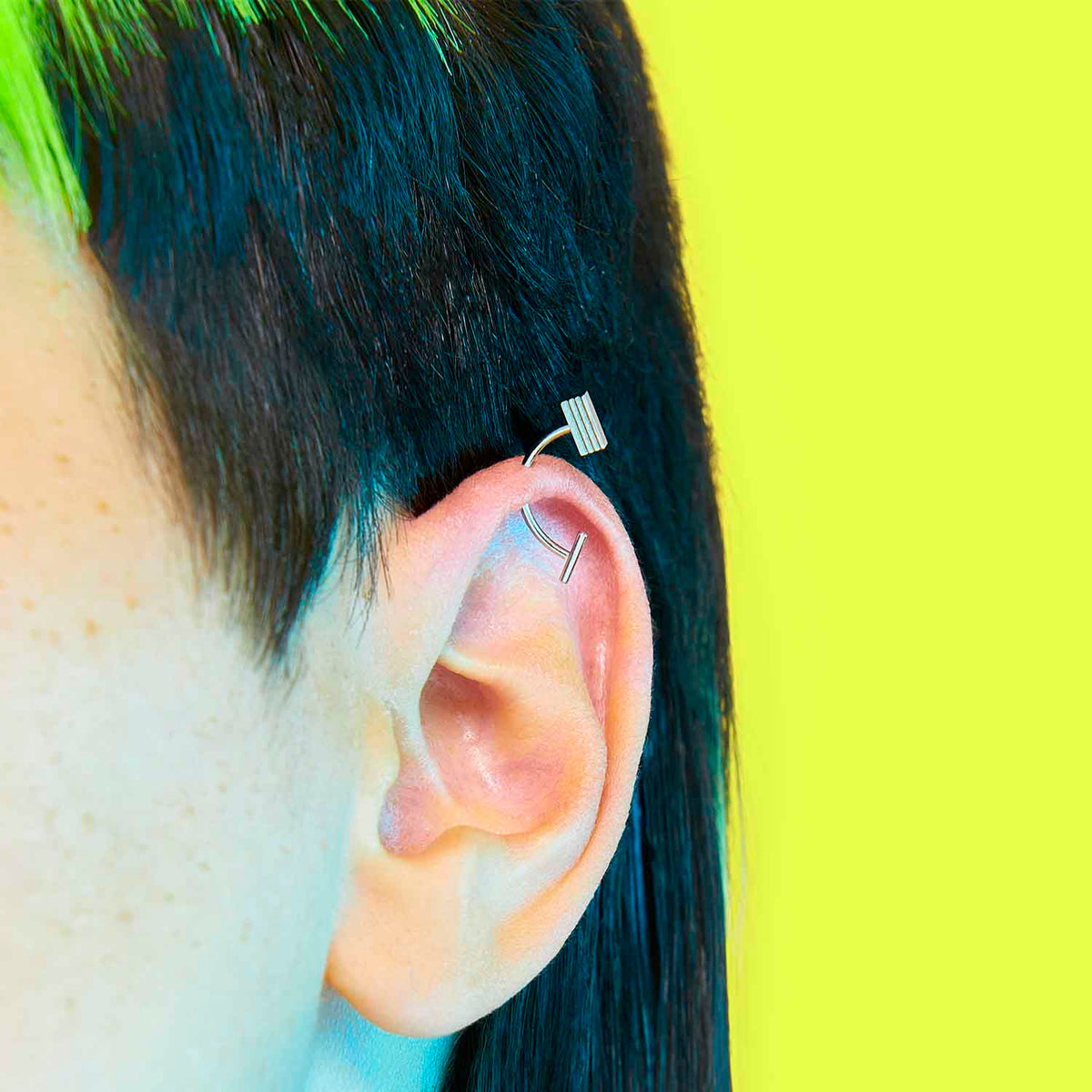 T-Tag Earring