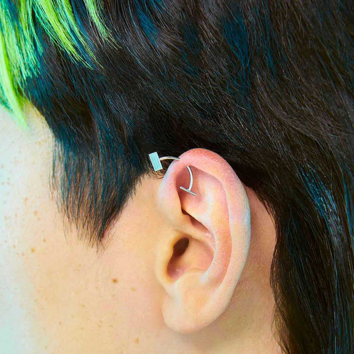 T-Tag Earring