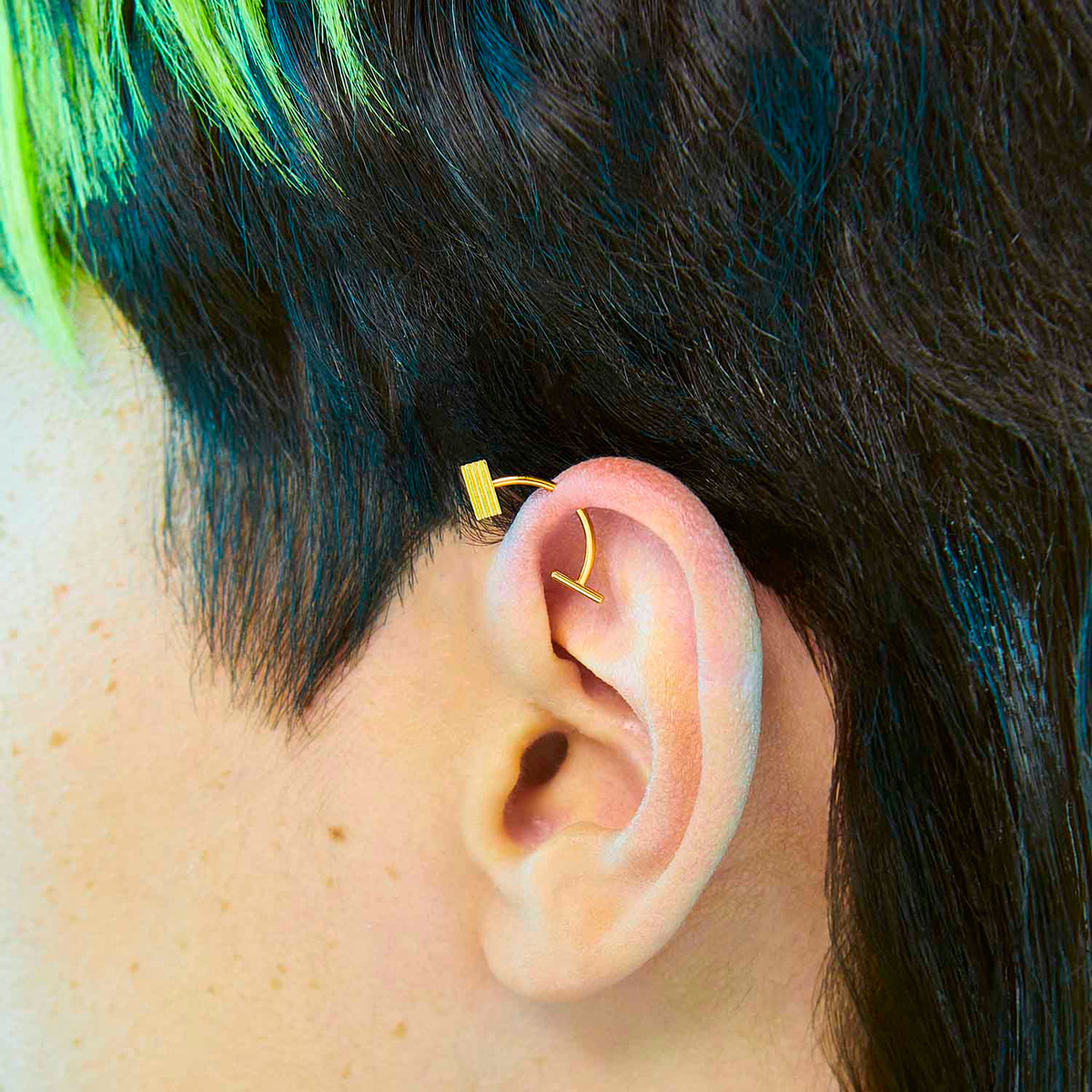 T-Tag Earring
