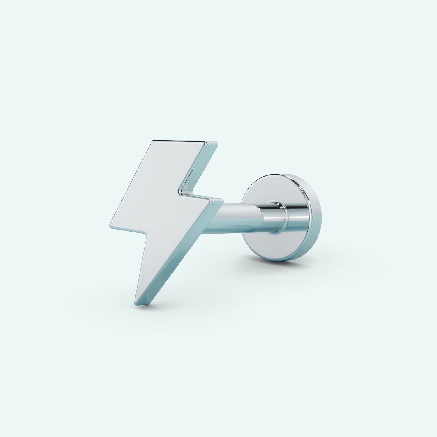 Bolt Flat Back Earring