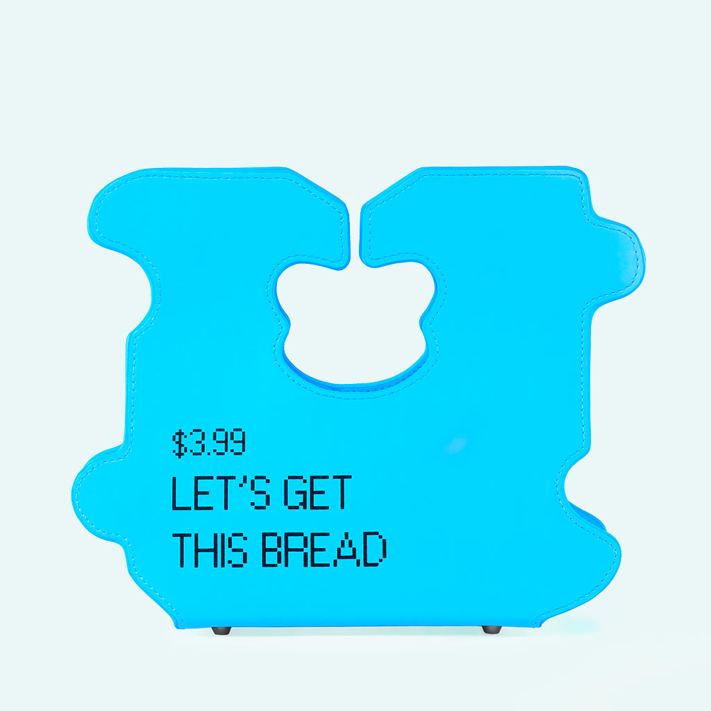 Brioche Blue Bread Tag Bag