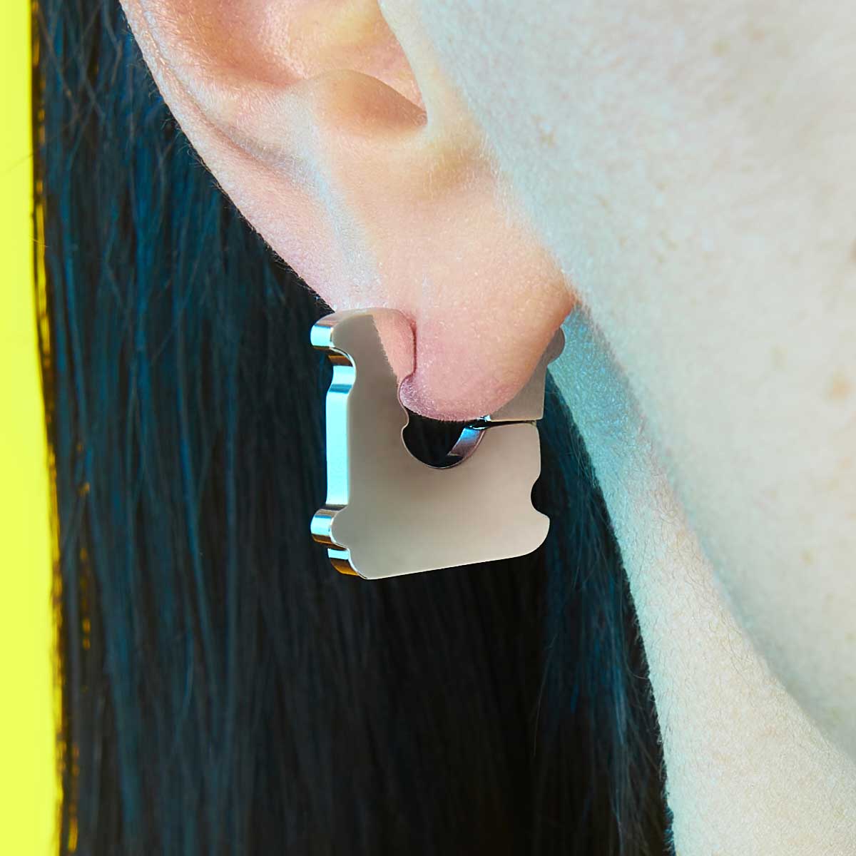 Bread Tag Earring