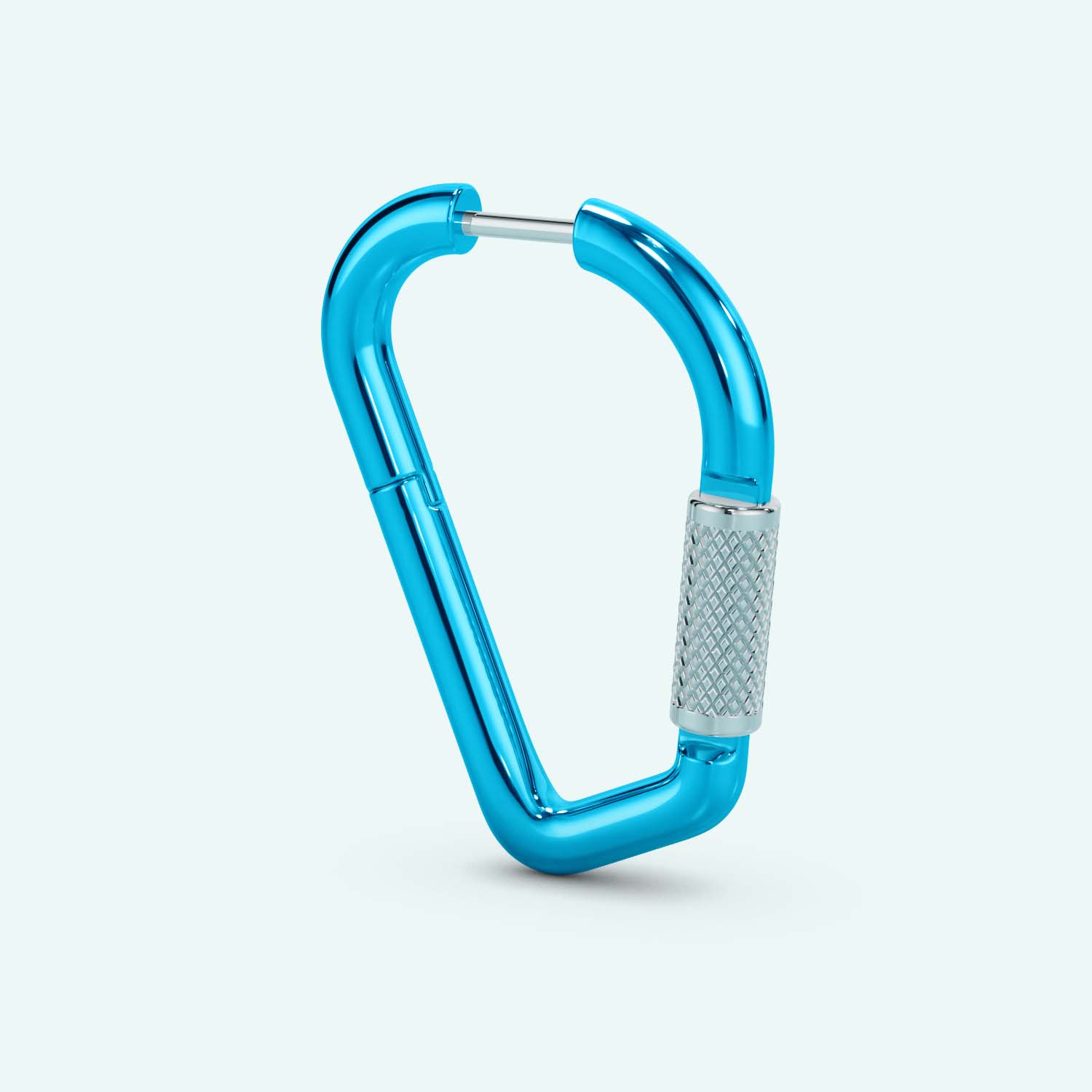 Mini Carabiner Earring