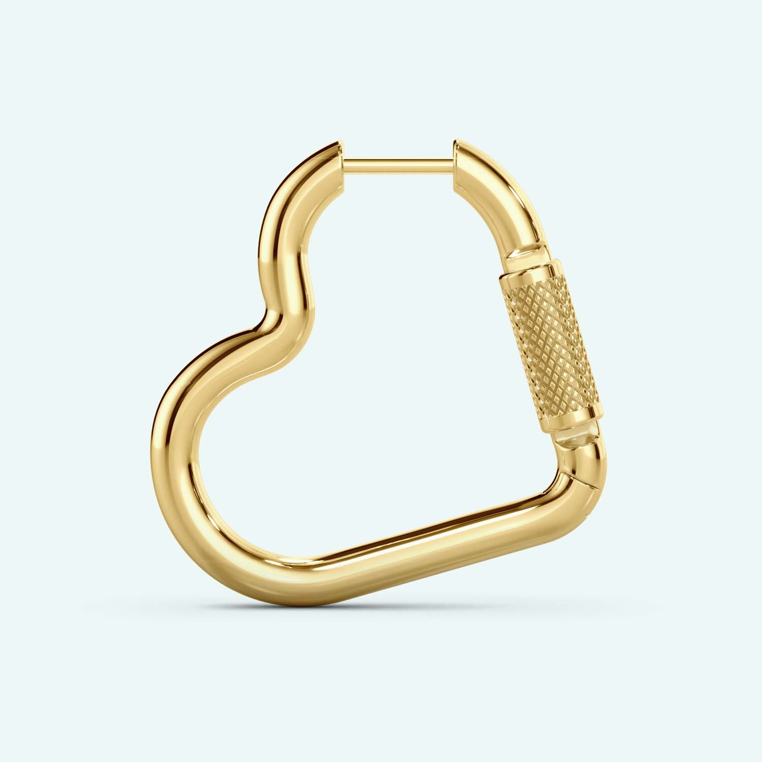 Mini Heart Carabiner Earring 🗜️♥︎ STUDIOCULT | Shop Now ↯