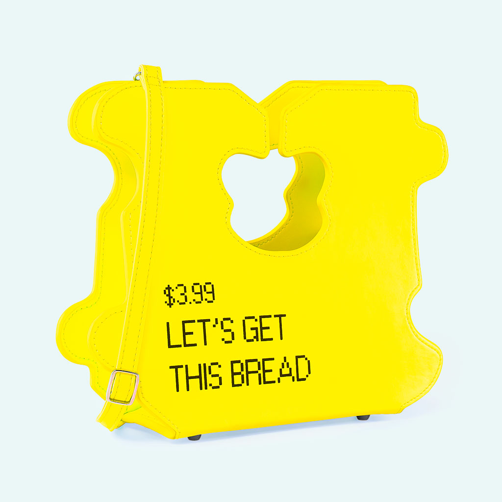 Feast on this Yeast Yellow Bread Tag Bag
