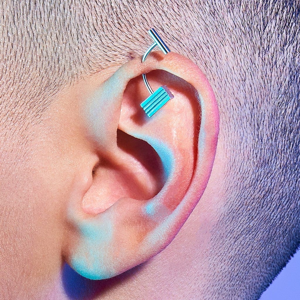 T-Tag Earring