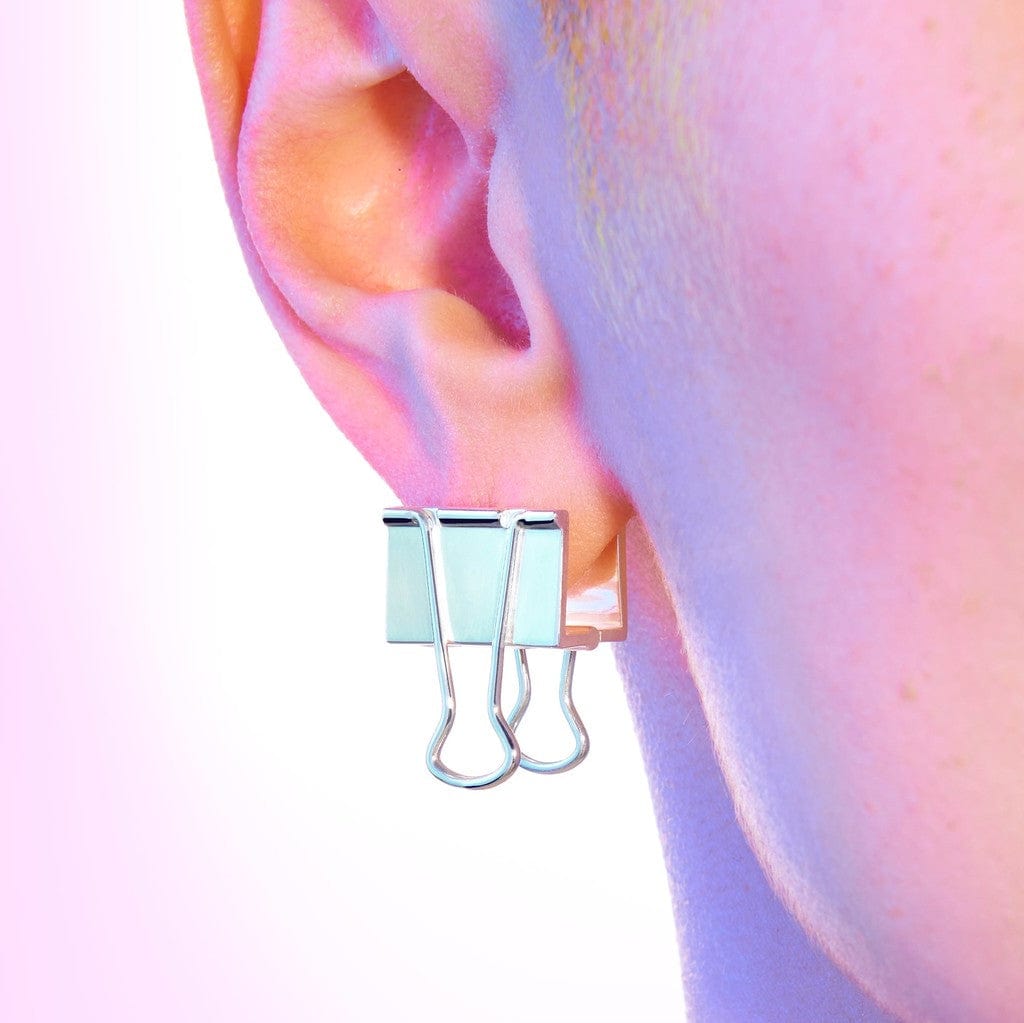 Binder Clip Earrings