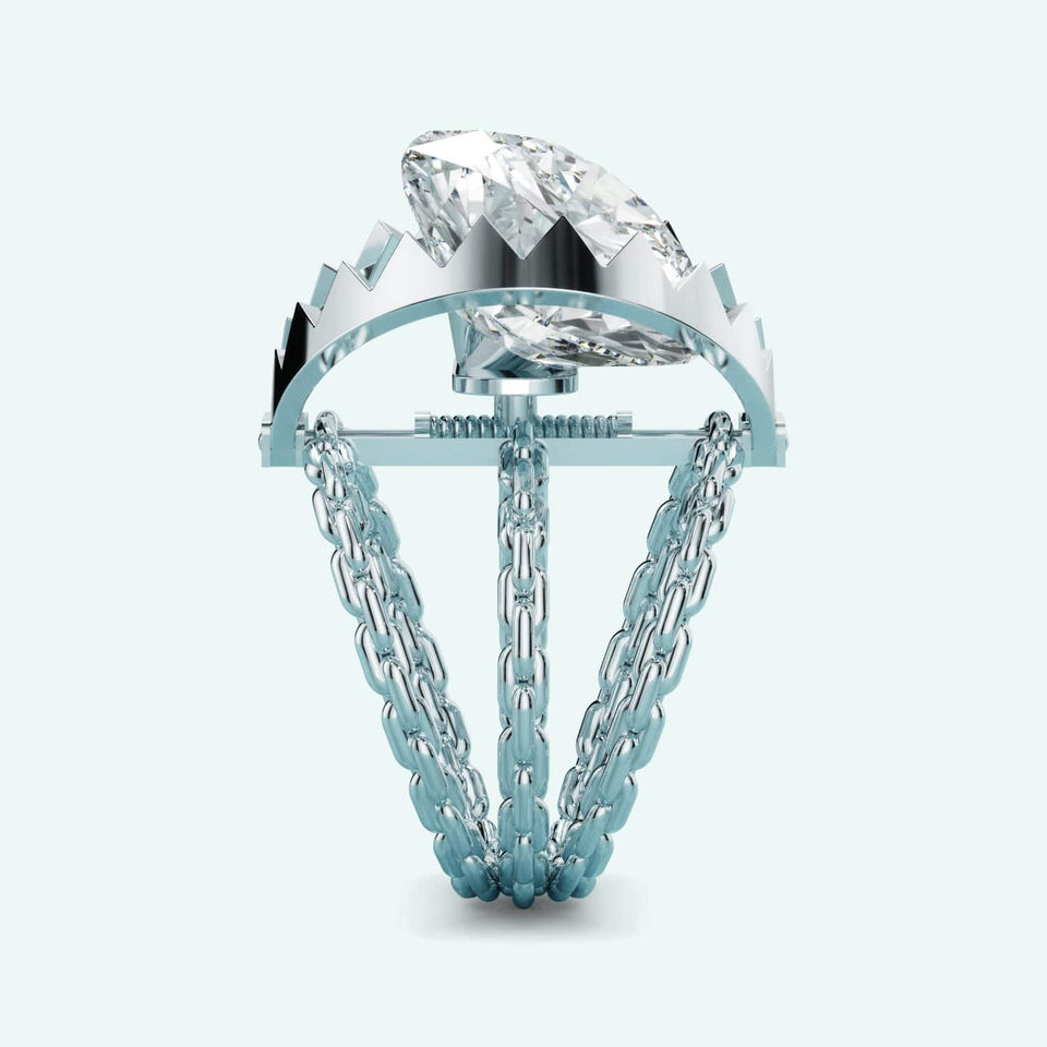 Spring Trap Ring Trap Ring ⚠️ STUDIOCULT | Shop Now ↯